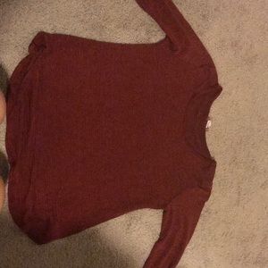 Maroon shirt